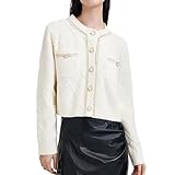 URBAN REVIVO Women's Casual Cardigans Open Front
