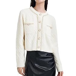URBAN REVIVO Women's Casual Cardigans Open Front