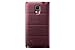 Samsung Galaxy Note 4 Case, S-View Flip Cover Folio Case - Plum Red