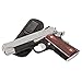 Made in USA 1911 Holster | Ultimate Suede Leather IWB Holsters - Fits All 1911 Handguns | Kimber - Colt - S & W - Sig Sauer - Rock Island & More | Concealed Carry 1911 IWB Holster | Black - Left Hand