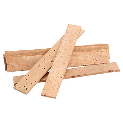 Tcplyn Premium Quality 10x Bb Clarinet Neck Joint Cork Sheet Natural Cork Clarinet Parts 81112mm - Thumbnail 5