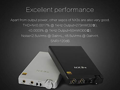 Topping NX3s Digital HiFi Portable Headphone Amplifier (White)