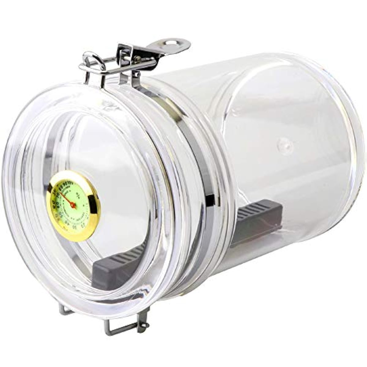 XIFEI Acrylic Humidor Jar with Humidifier and Hygrometer,humidor eBay