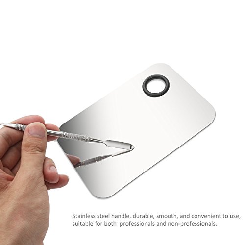 2 Pixnor+Palette+Cosmetic+Spatula+Stainless