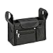 Stroller Organizer Caddy Bag – Large Storage Pockets for iPhones, Wallets, Bottles, Diapers, Wipes - Black, Delta Children