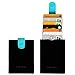 RFID Minimalist Slim Wallets - Credit Card Holder Front Pocket Wallet for Men Women (Jet Black)