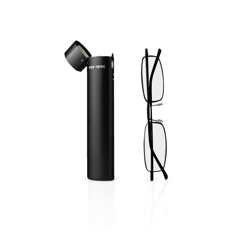 eye-spec Reading Glasses For Men and Women | Stylish Readers Designed with Slim Modern Frames and Travel Tube Case