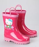 Sanrio Hello Kitty Girl’s Pink Rain Boots – Size 7-8 Toddler