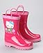 Sanrio Hello Kitty Girl's Pink Rain Boots (Toddler/Little Kid)