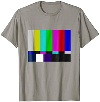 TV Test Pattern ShirtsTV Test pattern T-Shirt like test card pal ntsc T-ShirtOEKO-TEX STANDARD 100