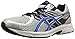 ASICS Men's Gel Contend 3 Running Shoe, Silver/Electric Blue/Black, 8.5 4E US