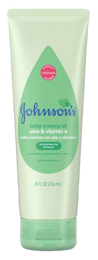 johnson's baby creamy oil