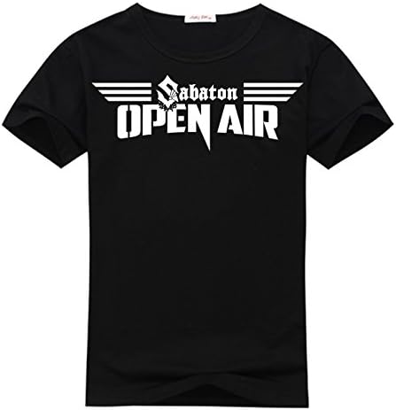 Neimosack Mens Fashion Short Sleeve T-Shirt (Black, XX-Large)