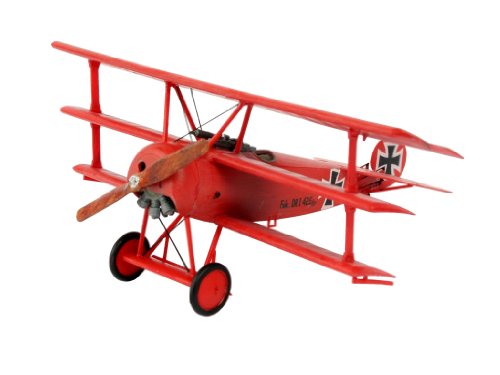 Revell Modellbausatz Flugzeug 1:72 - Fokker Dr.1 Triplane I MaÃstab 1:72 I Level 4 I originalgetreue Nachbildung mit vielen Details I Für Kinder ab 10 Jahren I RV04116 – Bild 3