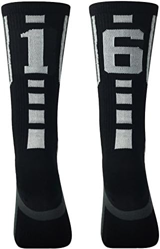 Soccer Socks, Comifun Adults Teens Athletic Player Custom Team Number ID Socks Football Socks 1 Pair