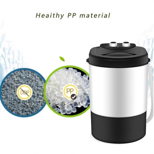ZERIFAM Portable Washing Machine,Large Capacity Foldable Washing Machine with Washer Removable drying bucket,3 Modes Timing Cleaning, Cleans for Apartment, Dorm, RV, Travel & Hotel Use