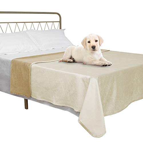 fuguitex Waterproof Dog Blanket Bed Cover Dog Crystal Velvet Fuzzy Cozy