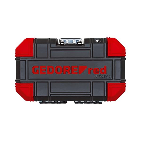 GEDORE red SteckschlÃ¼sselsatz, 16-teilig, Mit Umschaltknarre, Ratsche, SteckschlÃ¼ssel, 1/4" – Bild 5