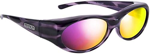 Binya JP Fitovers - Purple Zebra - Purple Mirror Lens (BN002PM)