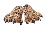 Wishpets Stuffed Animal Slippers - Soft Plush Toy Slippers for Kids and Adults