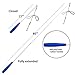EcoCity Cat Toys - Cat Feather Toys - 24 Pieces, Retractable Cat Wand and Natural Feather Refills and Other Cat Toys Pet Supply (24 Pieces)