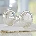 Mud Pie Baby Classic Keepsakes Silver-Plate Rattle, Cross