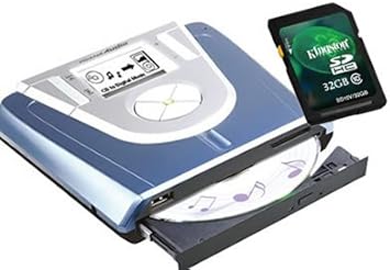 Amazon Com Cocktail Audio Mini X 9 Real Time Audio Cd To Digital Music Converter Burner Player Electronics