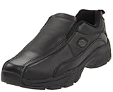 Dickies Men's Athletic Slip-On Work Shoe,Black,10.5 M US