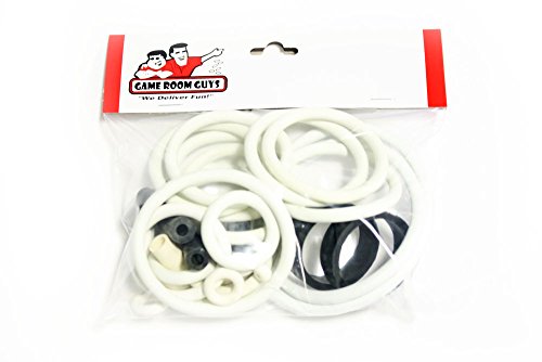 Game Room Guys Gottlieb Cue Ball Wizard Pinball White Rubber Ring Kit