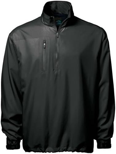 Forrester Mens Performance 1/4-Zip Pullover Black M