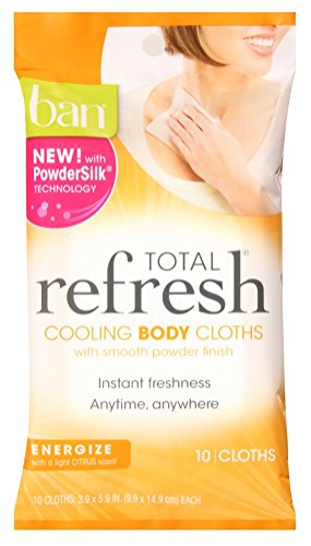 Ban total refresh cooling body cloths 10 count (energiz…