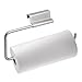 Forma Swivel Paper Towel Holder for Kitchen Under Cabinet Door/Drawer Brushed Finish