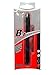 Dual Pen, Medium Pt. Pen/.5mm Pencil, Eraser, Black/Red Ink, Sold as 1 Each