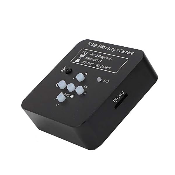 Mikroskop Kamera,34mp 120x Linsenelektronenmikroskop HDMI USB Industriemikroskop Kamera Industriekamera 34 Megapixel… – Bild 7