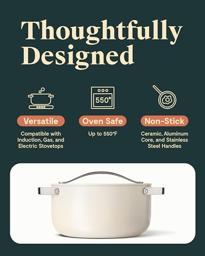Caraway Dutch Oven Pot with Lid (6.5 qt, 10.5