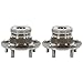 Prime Choice Auto Parts HB612169PR Rear Pair 2 Wheel Hub Bearing Assemblies 5 Stud