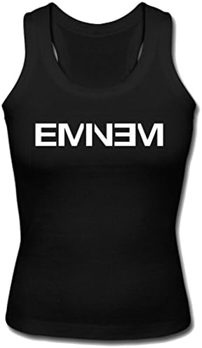 Soothing Women's Custom Eminem Shoulder-Free Tank Top XL Black