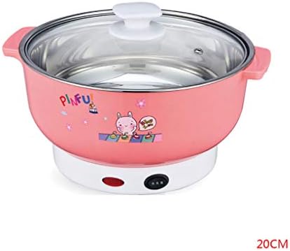 Kakiyi Multifunctional Electric Cooker Mini Heating Pan Stainless Steel Hotpot Noodles Rice Steamer Steamed Eggs Soup Pot