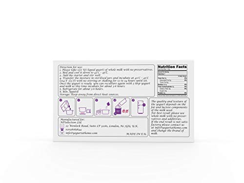 2 Yogurt+Starter+Cultures+Freeze+dried+Acidophilus