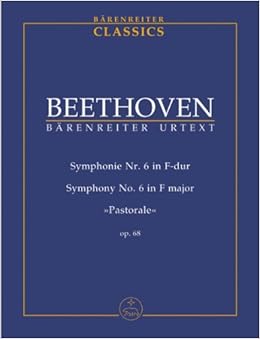 ベートーヴェン: 交響曲 第6番 ヘ長調 Op.68 「田園」／ベーレンライター社／デル・マール編／中型スコア