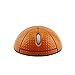 CHUYI Cool Basketball Wireless Mouse Portable Optical Cordless Mice with USB Receiver for Office Home School Travel for PC Computer Laptop Funny Gift (Orange)