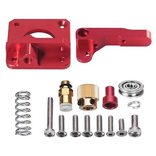 Aokin Ender 3 Ender 5 CR-10 Extruder Upgraded Replacement MK8 Extruder Aluminum Drive Feed Bowden Extruder 1.75mm Filament for Creality Ender 3, CR-7, CR-8, CR-10, CR-10S, CR-10 S4, CR-10 S5