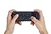 iPazzPort Mini Wireless Keyboard with Touchpad, Universal Infrared Remote Control, 2.4GHz Wireless Portable USB Keyboard for PC/Android TV Box/Smart TV/Raspberry Pi 3 KP-810-19RS