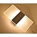 Lysed LED Modern Wall Sconce Lamps 6W Warm White 3000K Wall Light Indoor Acrylic Lighting Fixture for Living Room Bedroom Hallway Conservatory Home Room Decor