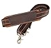 Polare 20'' Rugged Full Grain Leather Weekender Duffel Overnight Bag Carry On Gym Bag For Men