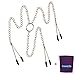 Three Heads Clamps Adjustable Non Piercings Women Body Jewelry