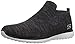 Skechers Sport Women's Microburst Supersonic Fashion Sneaker,Black/white,9 M US