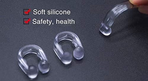 STOP SNORING DEVICE- MAGNETIC NOSE CLIP SNORING RING-BEST SELLING EFFECTIVE SOLUTION -IF YOU ARE SUFFERING FROM APNEA - Image 5