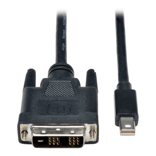 Tripp Lite Mini DisplayPort to DVI Cable Adapter, MDP to DVI (M/M), MDP2DVI, 1080p, 6 ft. (P586-006-DVI)