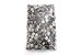 Milltown Merchants 4/10 Inch (10 mm) Ceramic Mini Mosaic Tile, 1 Pound (16 oz. Bag) (1 Pound, Black)
